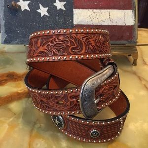 Mens Western Belt
